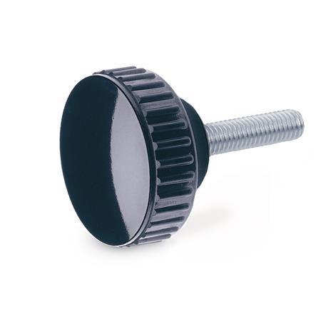 Otto Ganter Knurled Screw Duroplast, GN 529